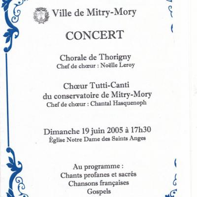 2005-Notre Dame des Saints Anges Mitry-Mory